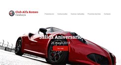 Desktop Screenshot of clubalfacat.com