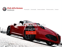 Tablet Screenshot of clubalfacat.com